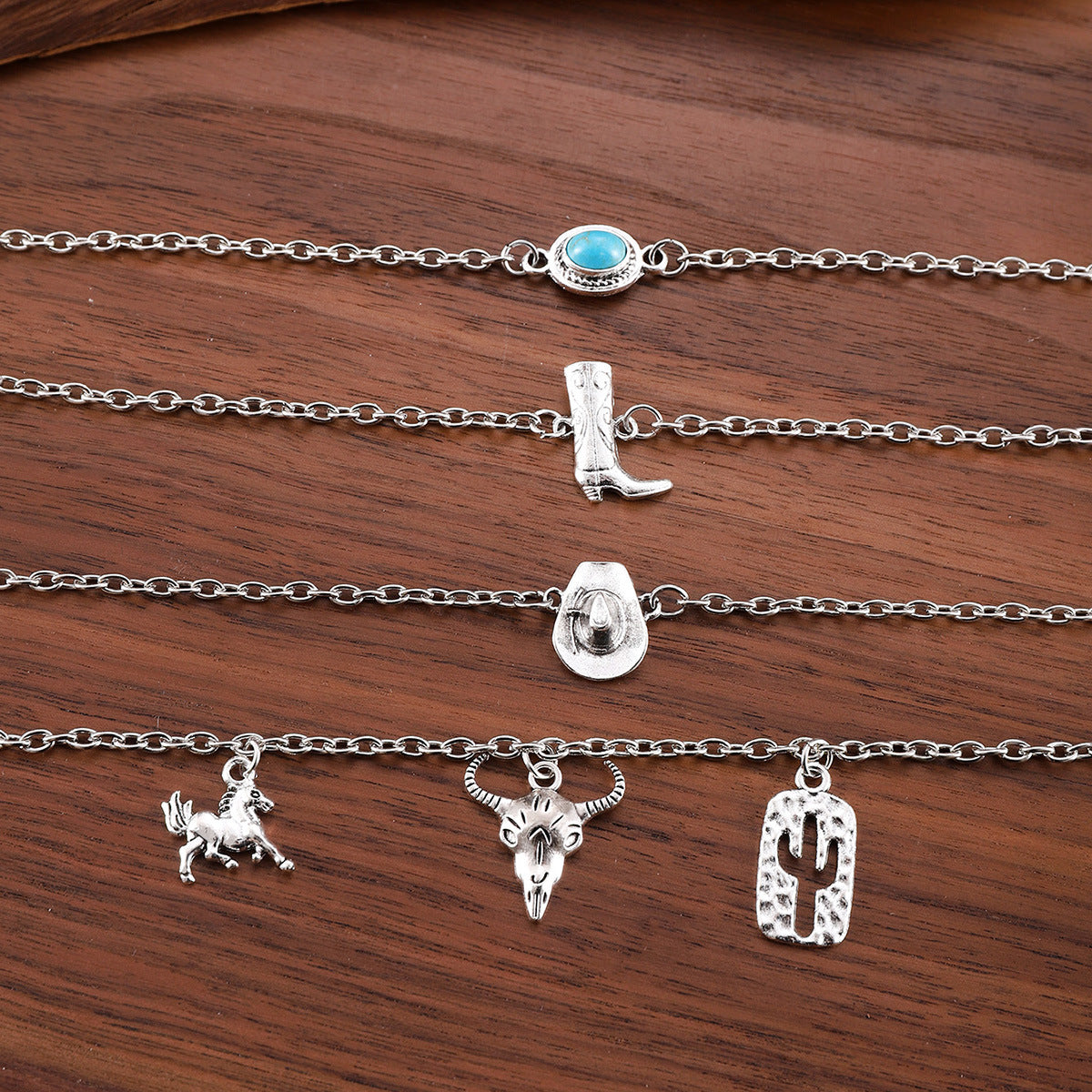 Wholesale Western cowboy style suit bracelet