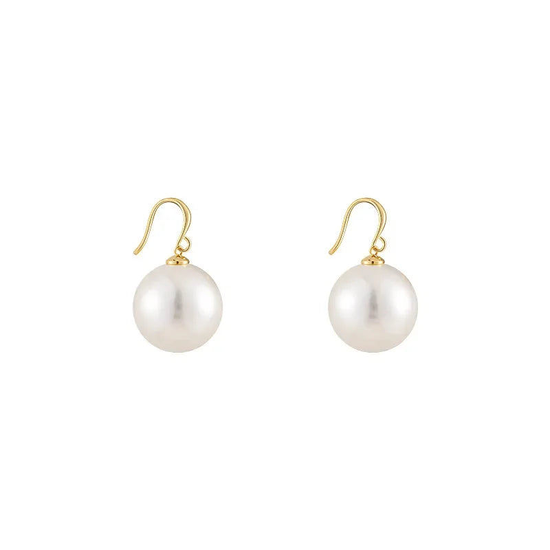 Wholesale Grey Pearl Earrings  Light Luxury Earrings