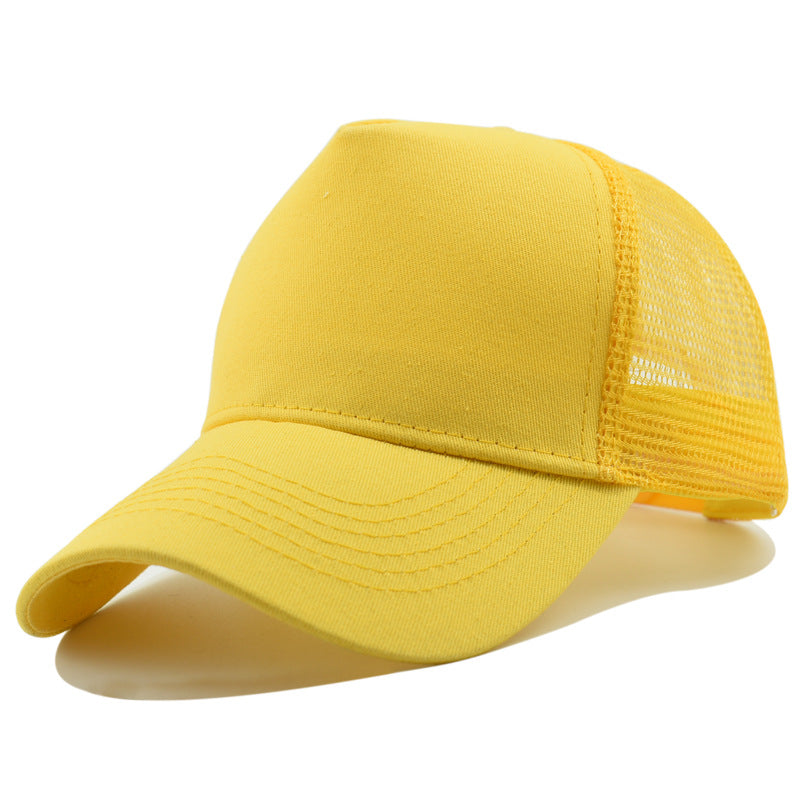 Wholesale Solid Color Five Panel Mesh Hat Baseball Cap ACC-HT-Xiny011