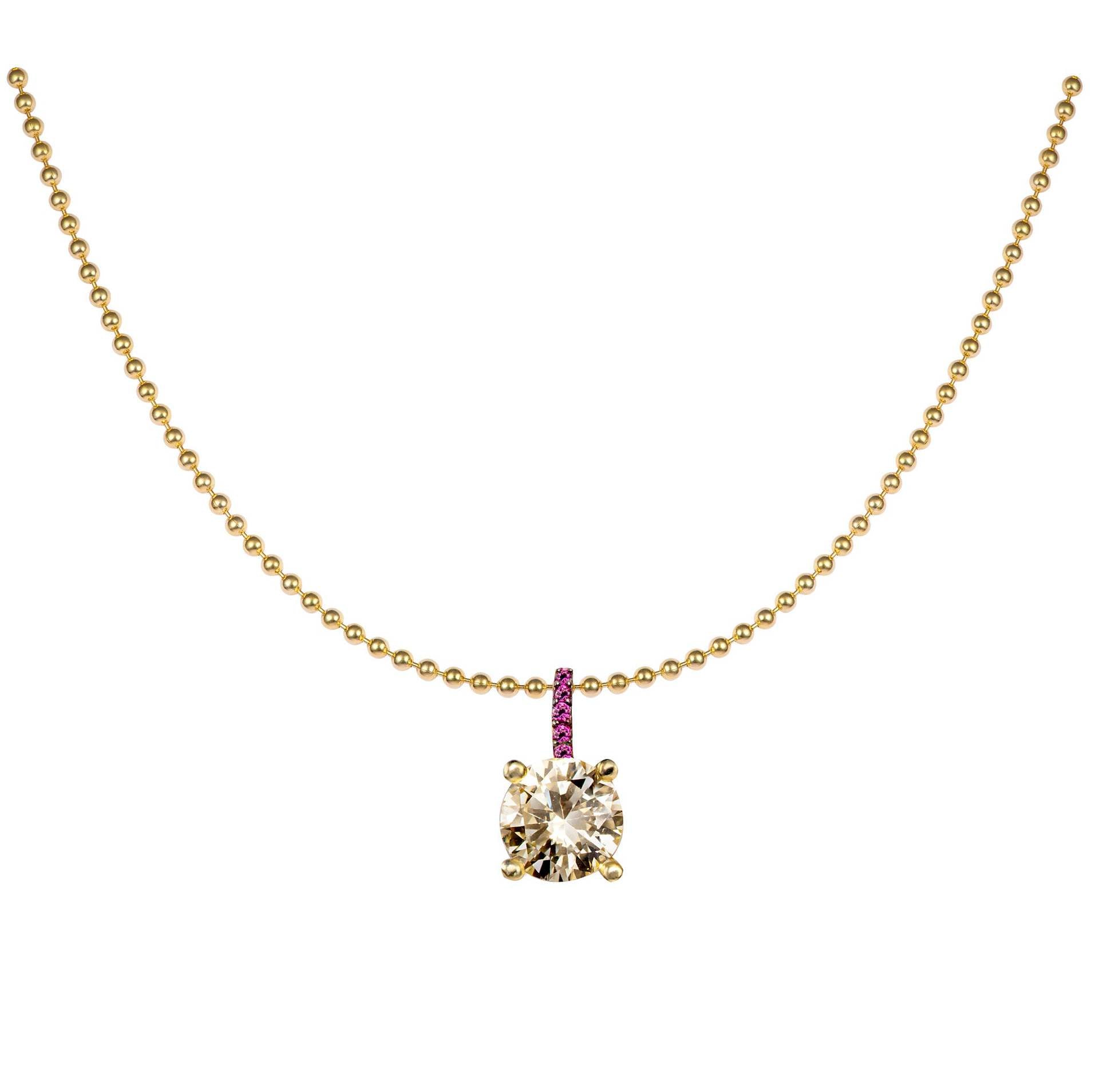 Wholesale  Zircon Necklace Emerald Zircon Bead Chain chocker Short Necklace Light Luxury Style Necklace