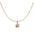 Wholesale  Zircon Necklace Emerald Zircon Bead Chain chocker Short Necklace Light Luxury Style Necklace