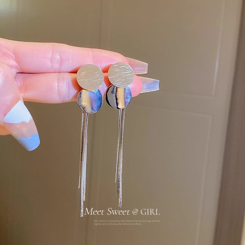 Wholesale Long Tassel Earrings 925 Silver Needle Earrings ACC-ES-Yixin003