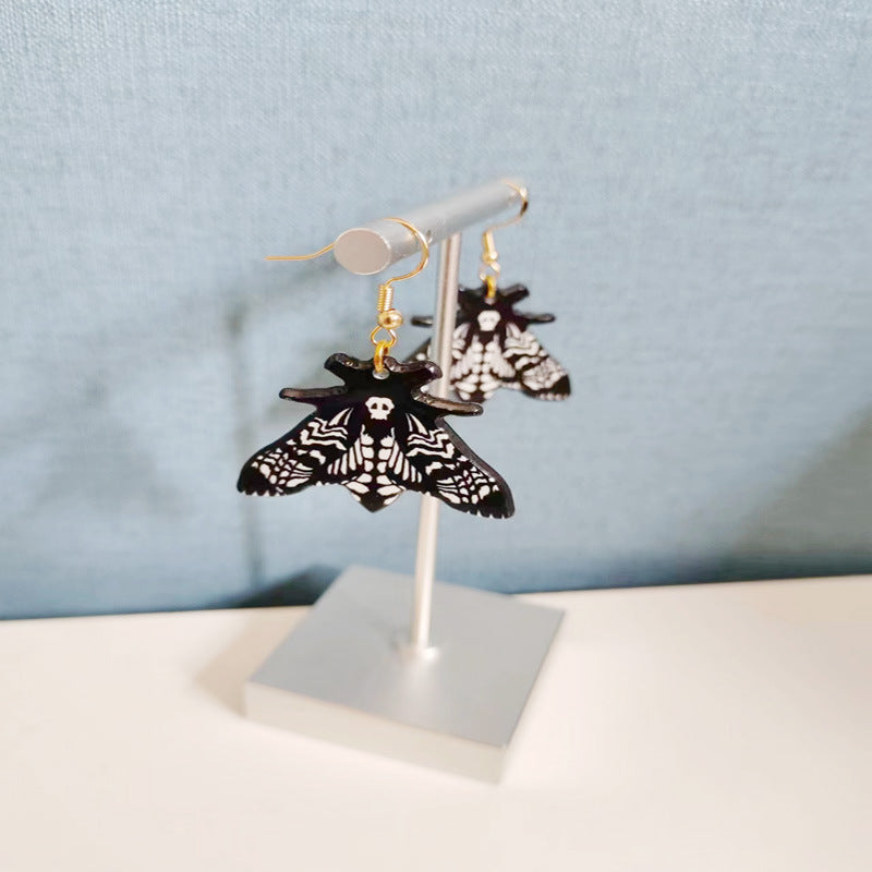 Wholesale   double-sided printing acrylic  earrings