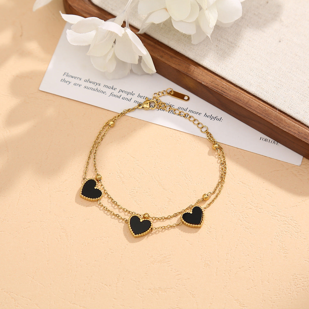 Braccialetto d'amore che non sbiadisce all'ingrosso