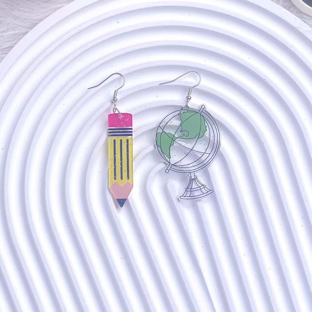 Wholesale  Acrylic Pencil  Earrings