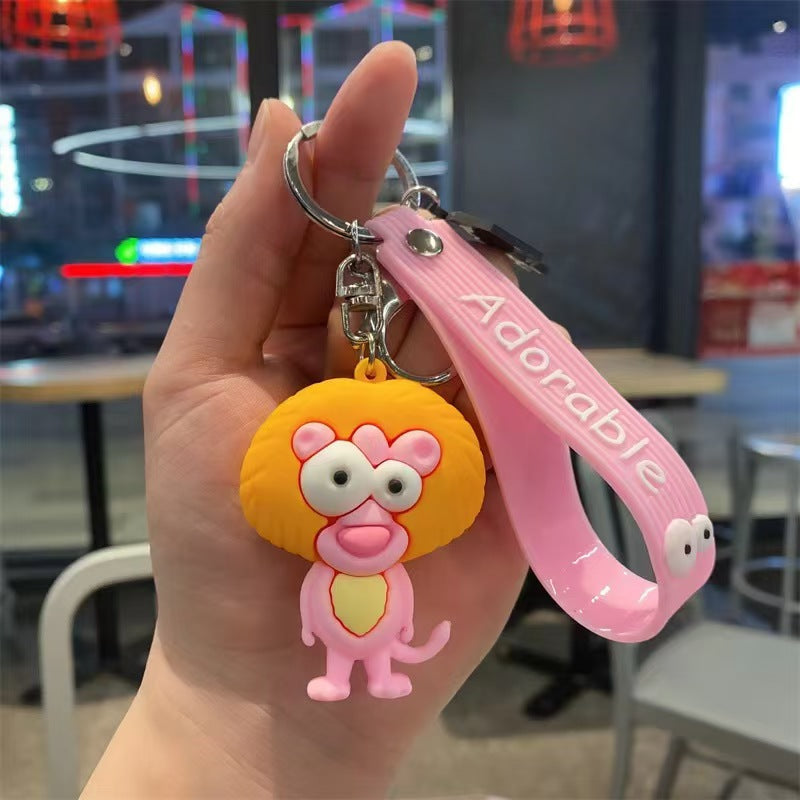 Wholesale Cute Cartoon Giraffe Keychain
