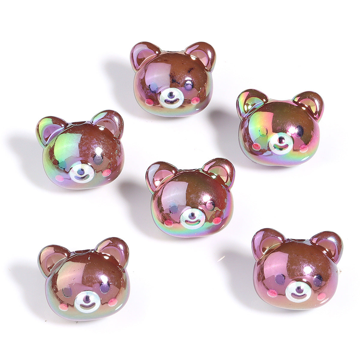 Wholesale 10pcs  Cartoon Cute Focal Beads DIY Bead Accessories