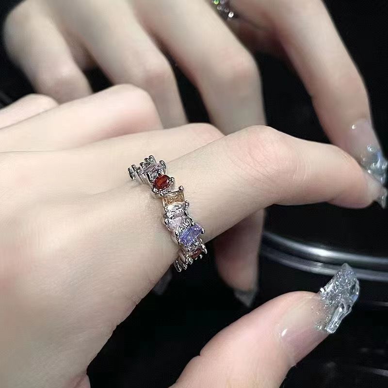 Wholesale  pink cute monster ring