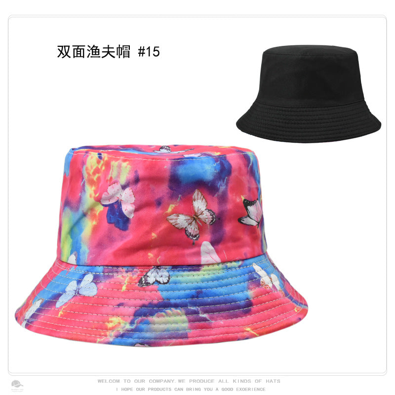 Wholesale Vintage Printed Polyster Bucket Hat ACC-HT-XuP009