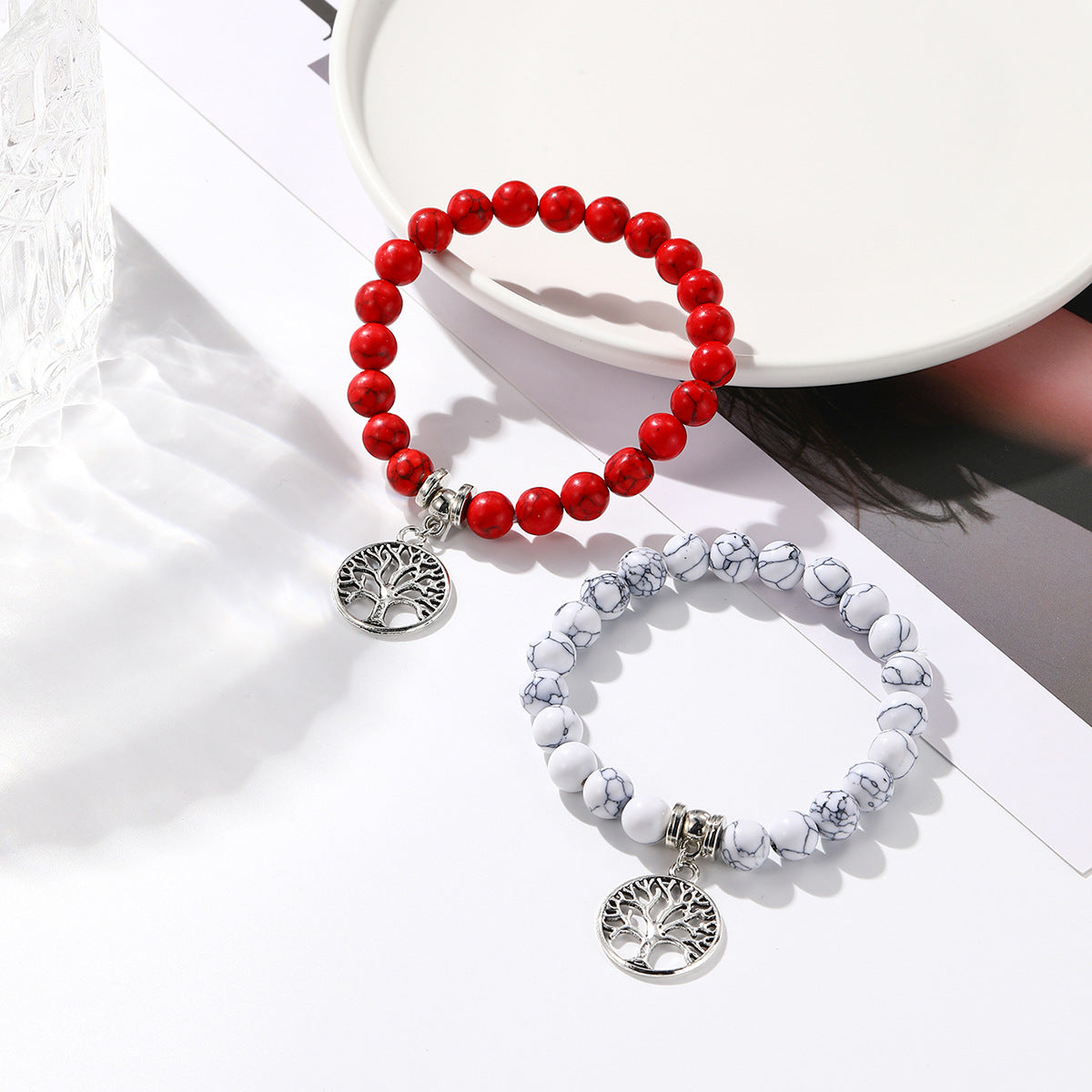 Wholesale Bohemian Ethnic Style Turquoise Beaded Bracelet ACC-BT-ManYi004