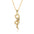 Wholesale 18K copper gold plated popular jewelry snake-shaped element pendant necklaces