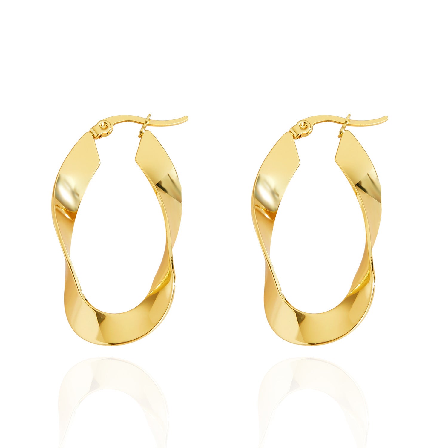 Wholesale Love Earrings Stainless Steel Multi-Layer Earrings