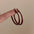 Wholesale Red Drip Glaze Hoop Earrings