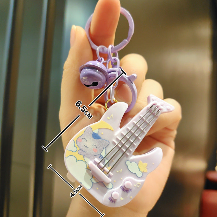 Wholesale Cartoon Animal Guitars Plastic Keychain ACC-KC-Shuot001