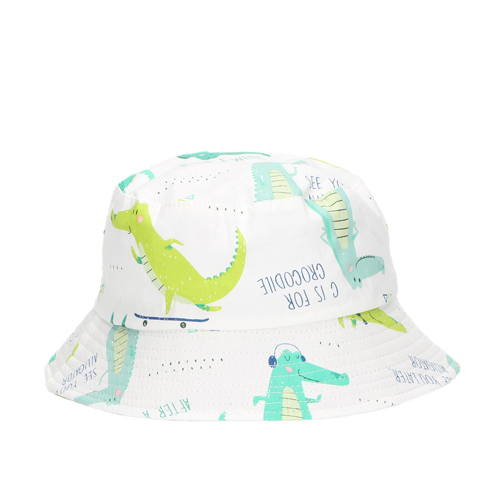 Wholesale Cartoon Animal Fisherman Hat for Children Aged 1-3 Years Old ACC-KH-JingHong006