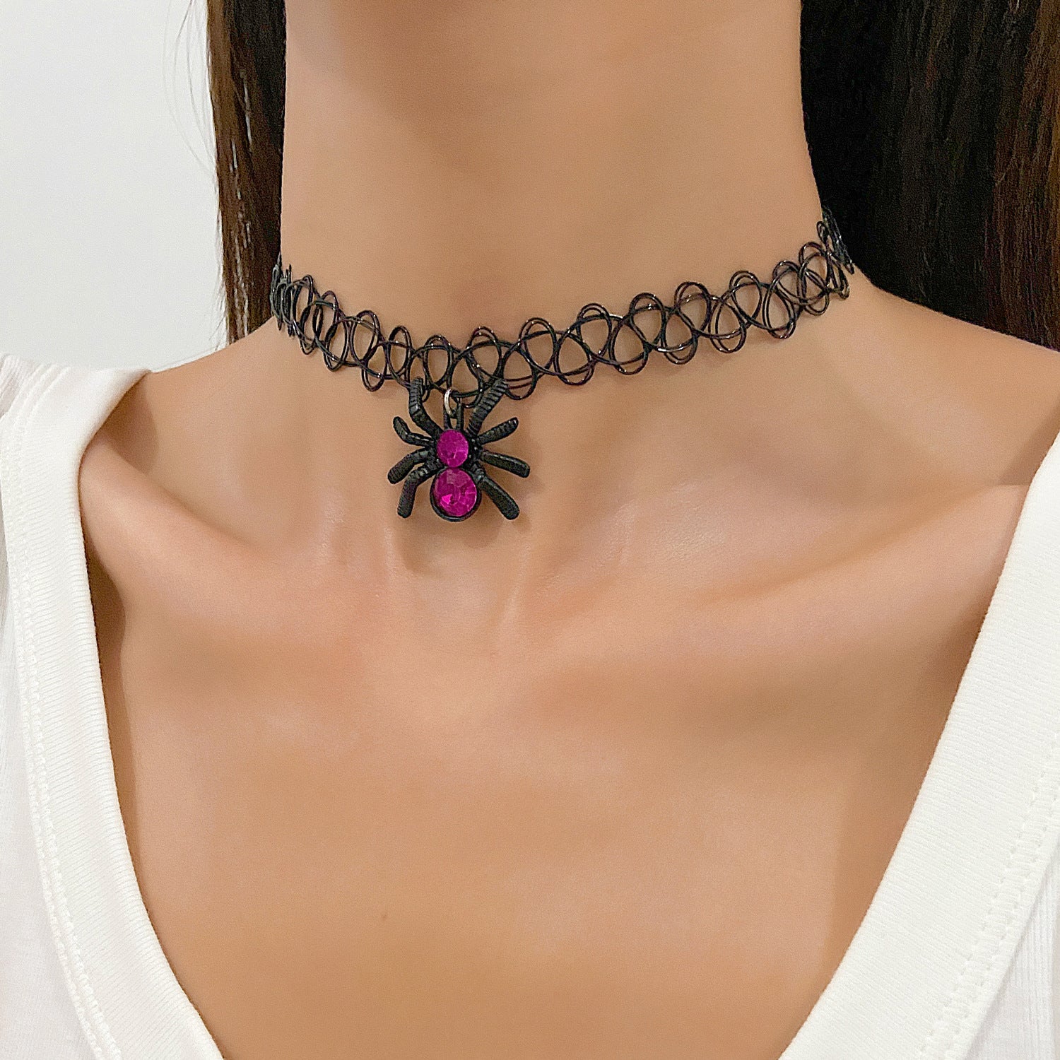 Wholesale Vintage  Pendant Choker Necklace Alloy Electroplating Trendy Jewelry Accessory