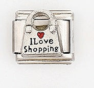 Wholesale DIY Elastic Stainless Steel Italian Charm Bracelet with English Letters,  Cute Style,  Fashion Accessory for Boutique Resale