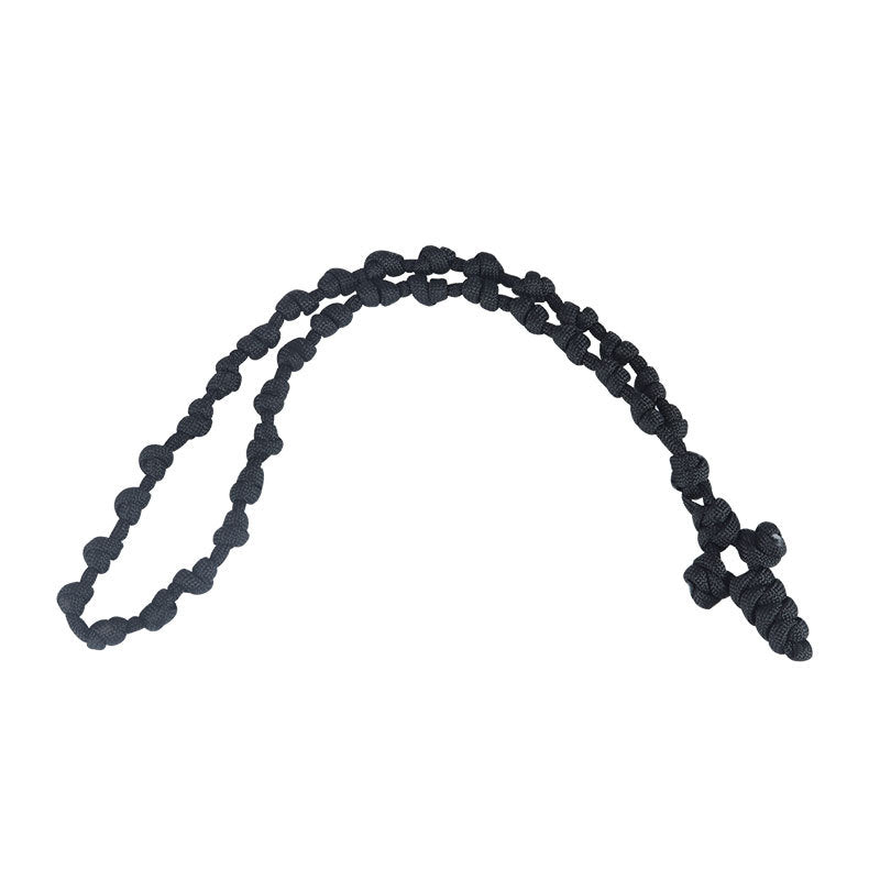 Wholesale  prayer rope hand-woven cross prayer necklace