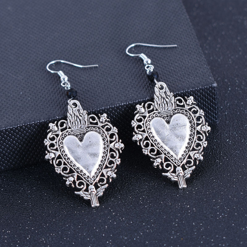 Wholesale Bohemian Vintage Sun and Moon Earrings