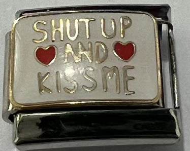 Wholesale Italian Charm Bracelet 9mm DIY Splicing Pink Series Titanium Steel Composable Bracelet