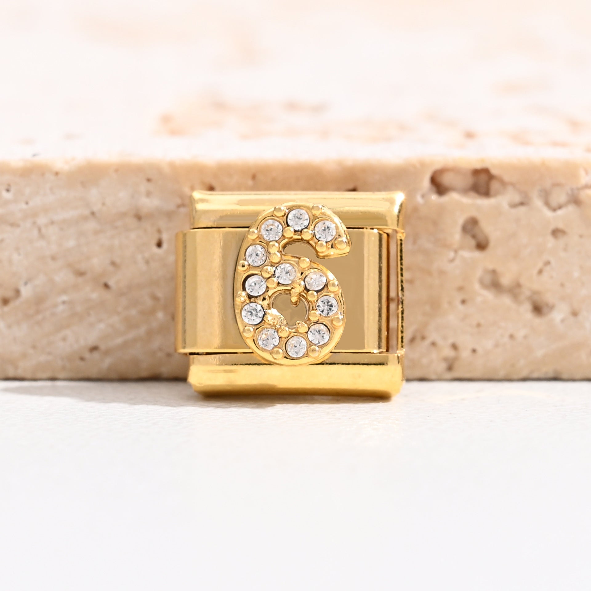 Wholesale Digital Italian Charm Starter Bracelets DIY sStainless Steel Composable Bracelet