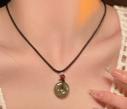 Wholesale Retro Zen Necklace Ethnic Style Clavicle Chain Choker Necklace ACC-NE-Tongs007