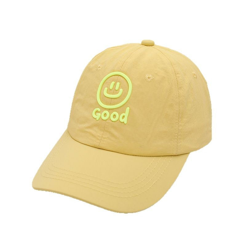 Wholesale smiley face sun hat baseball cap