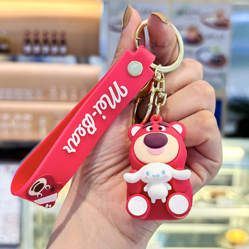 Wholesale Creative Cartoon Cute Doll Keychain ACCVIP-KC-RongX001