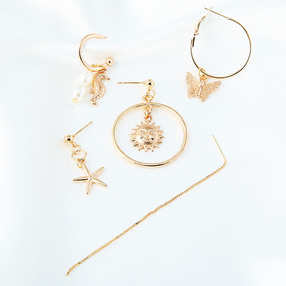 Wholesale Butterfly Pearl Earrings suit