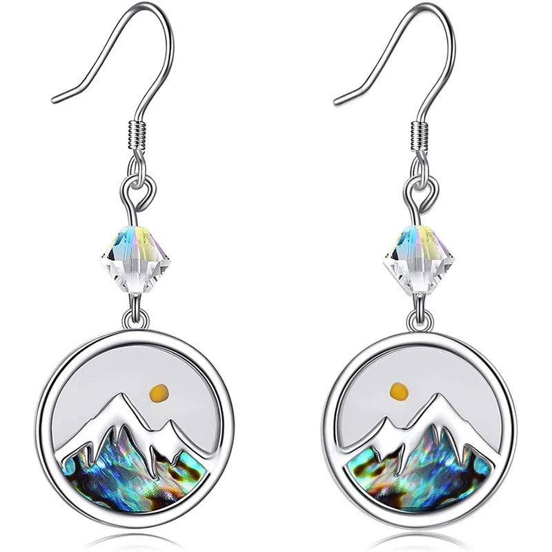 Wholesale Stainless Steel Earrings Hill Shell Mustard Seed Earrings ACC-ES-MS014