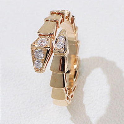 Wholesale snake ring spirit snake opening do not fade ring