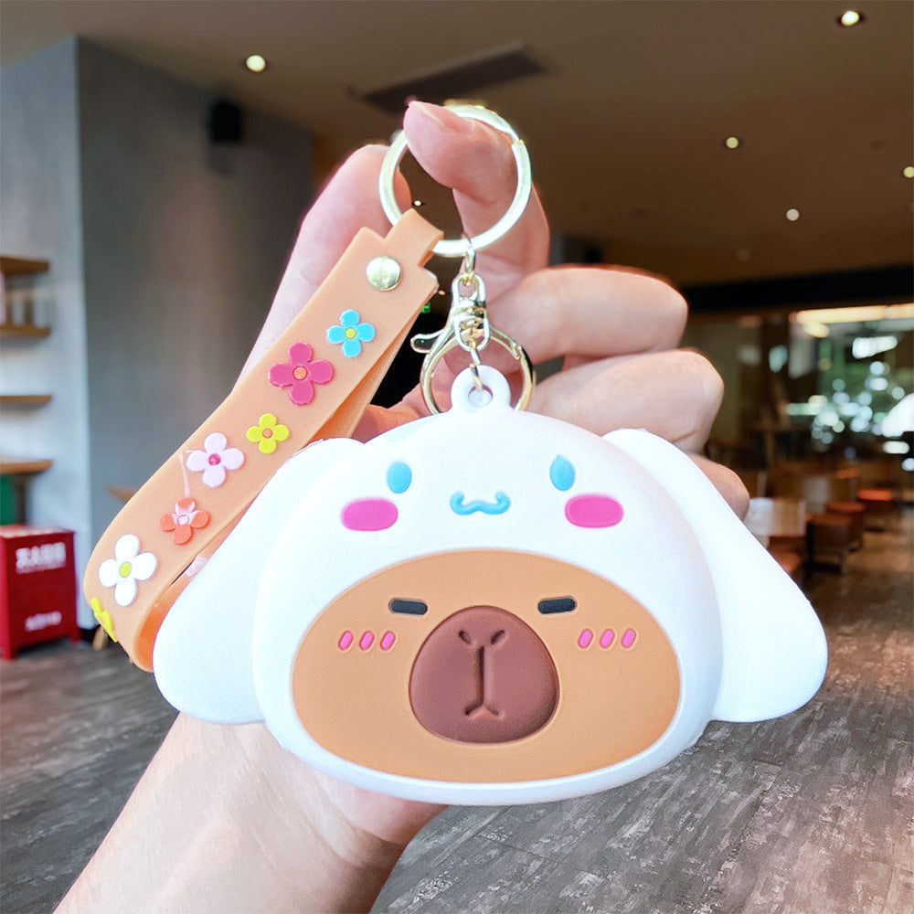 Wholesale Cartoon PVC Soft Keychains ACCVIP-KC-ErLu010