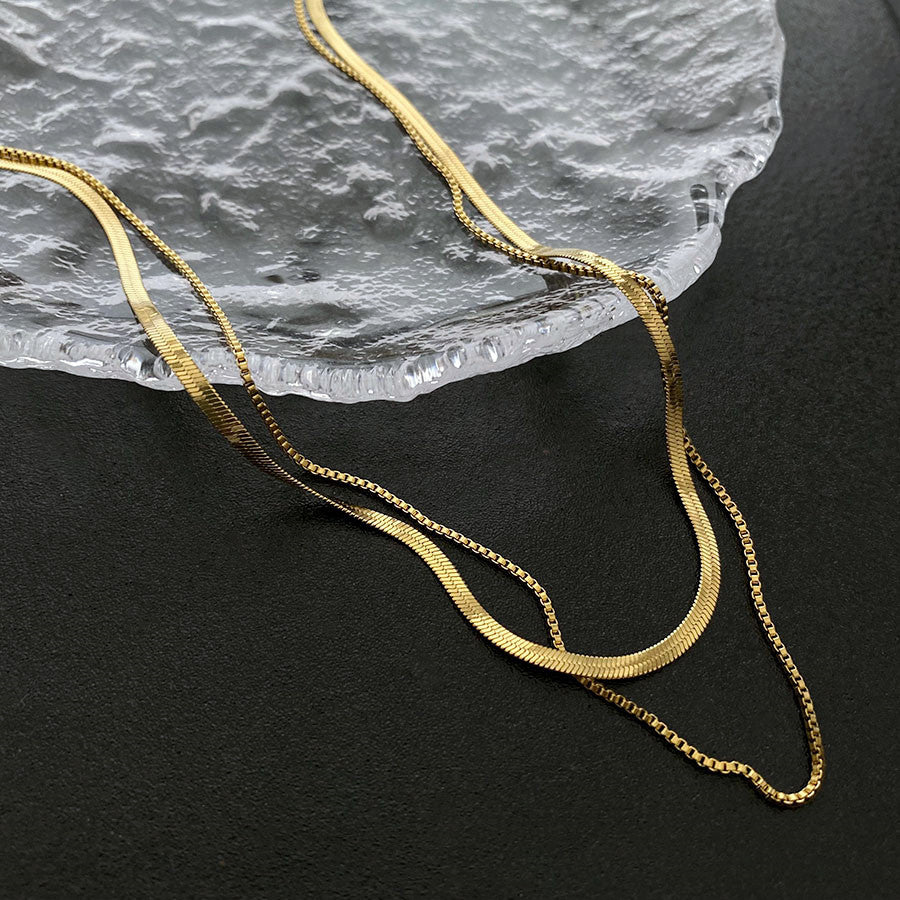 Wholesale Titanium Steel Necklace Rose Necklace ACC-NE-Yuxi016