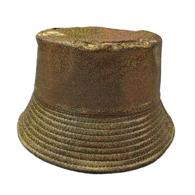 Wholesale  Leather Fisherman Hat Multicolor Trendy Sunscreen Waterproof Basin Hat Bucket Hat