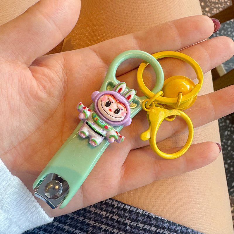 Wholesale Cute Cartoon Nail Clipper Keychains