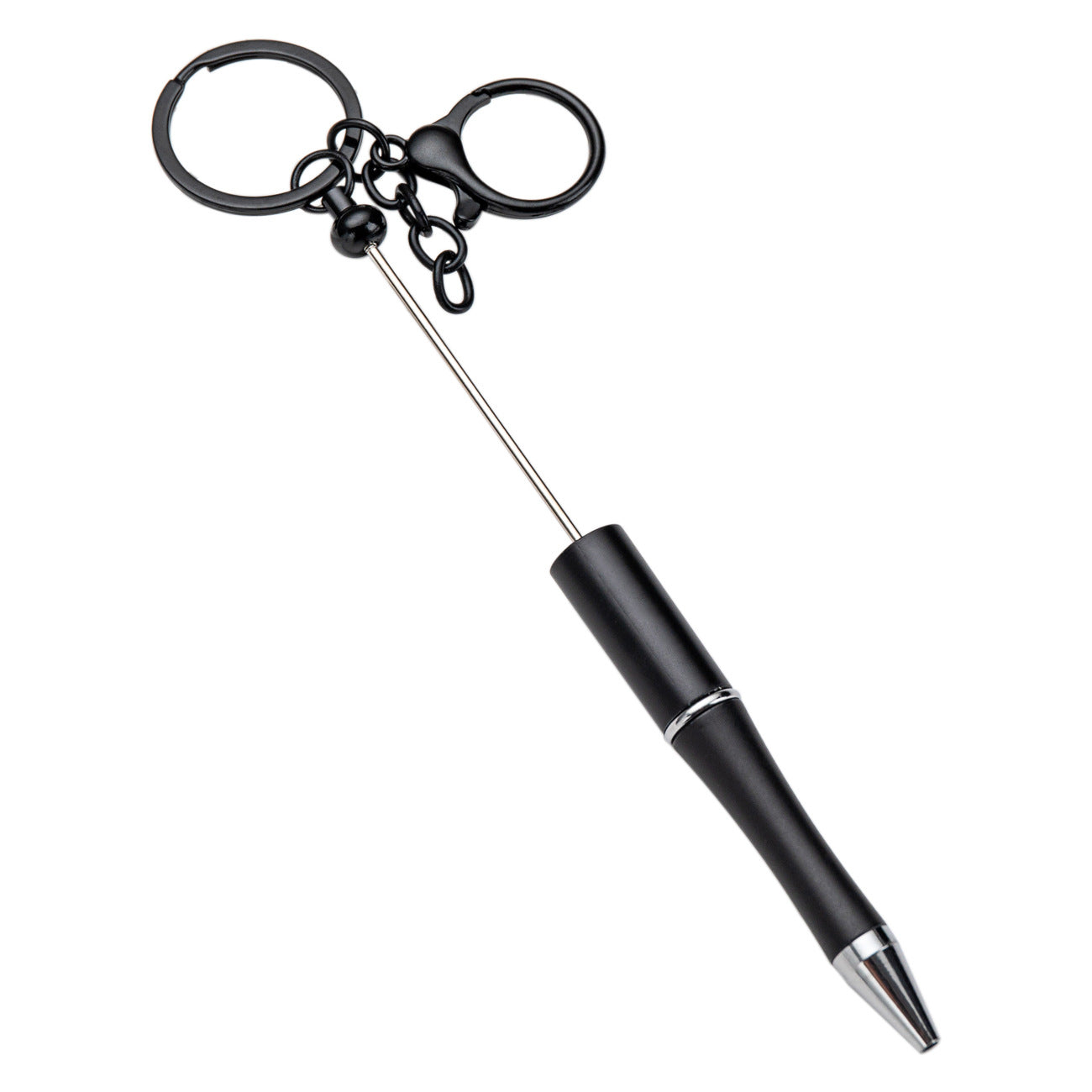 Wholesale  DIY beadable pen rotating medium oil ballpoint pen