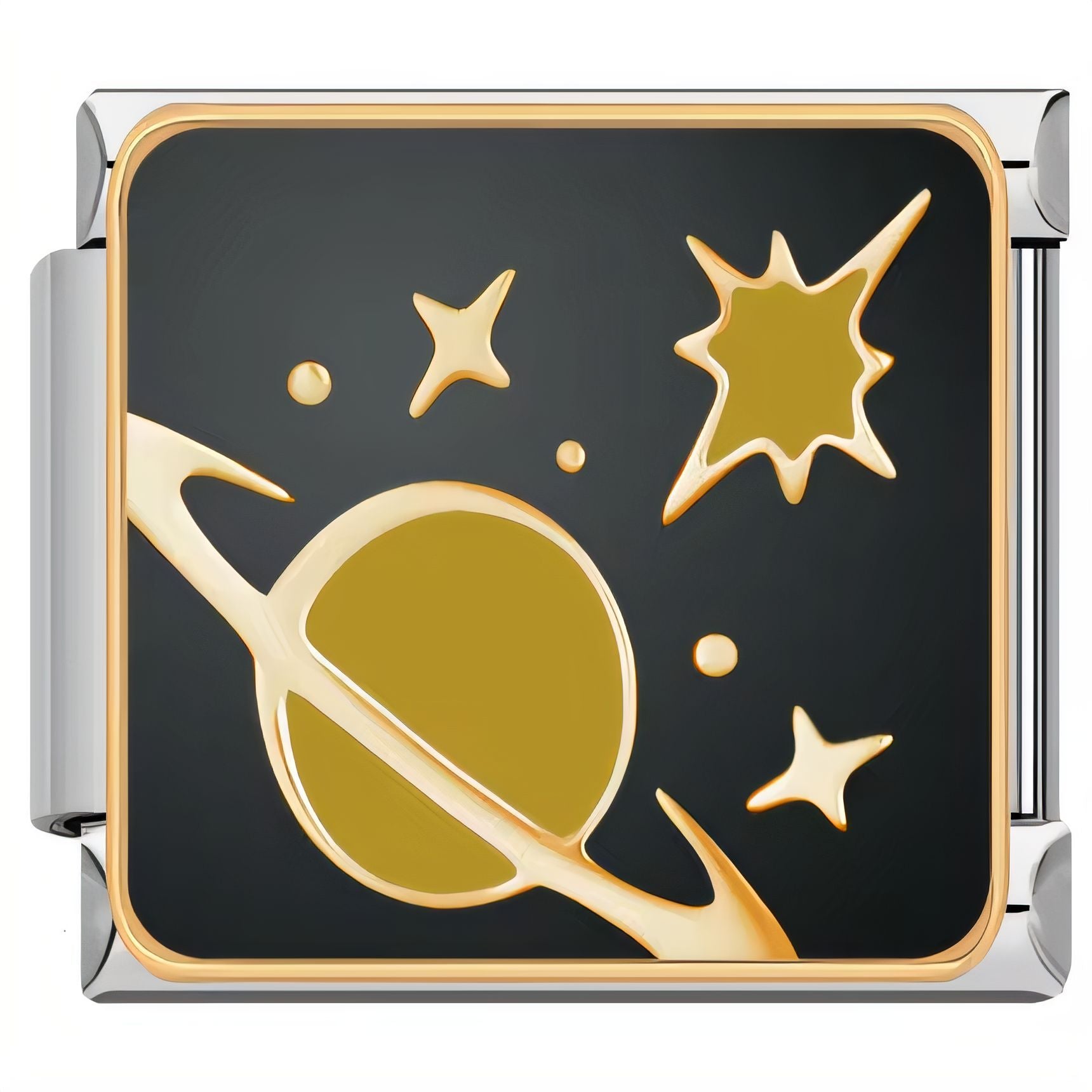 Wholesale Italian Charm Bracelet 9mm DIY Splicing Heart Moon Stainless Steel Composable Bracelet