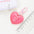 Wholesale Acrylic Personality Peach Heart Keychain