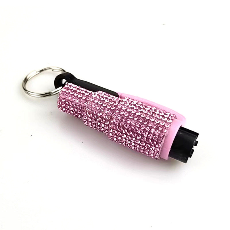 Wholesale Outdoor 2 in 1 Diamond Keychain For Car ACCVIP-KC-CanWu001