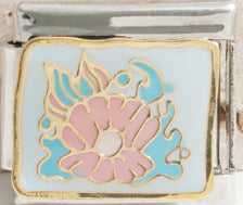 Wholesale Italian Charm Bracelet 9mm DIY Splicing Ocean Beach Stainless Steel Composable Bracelet