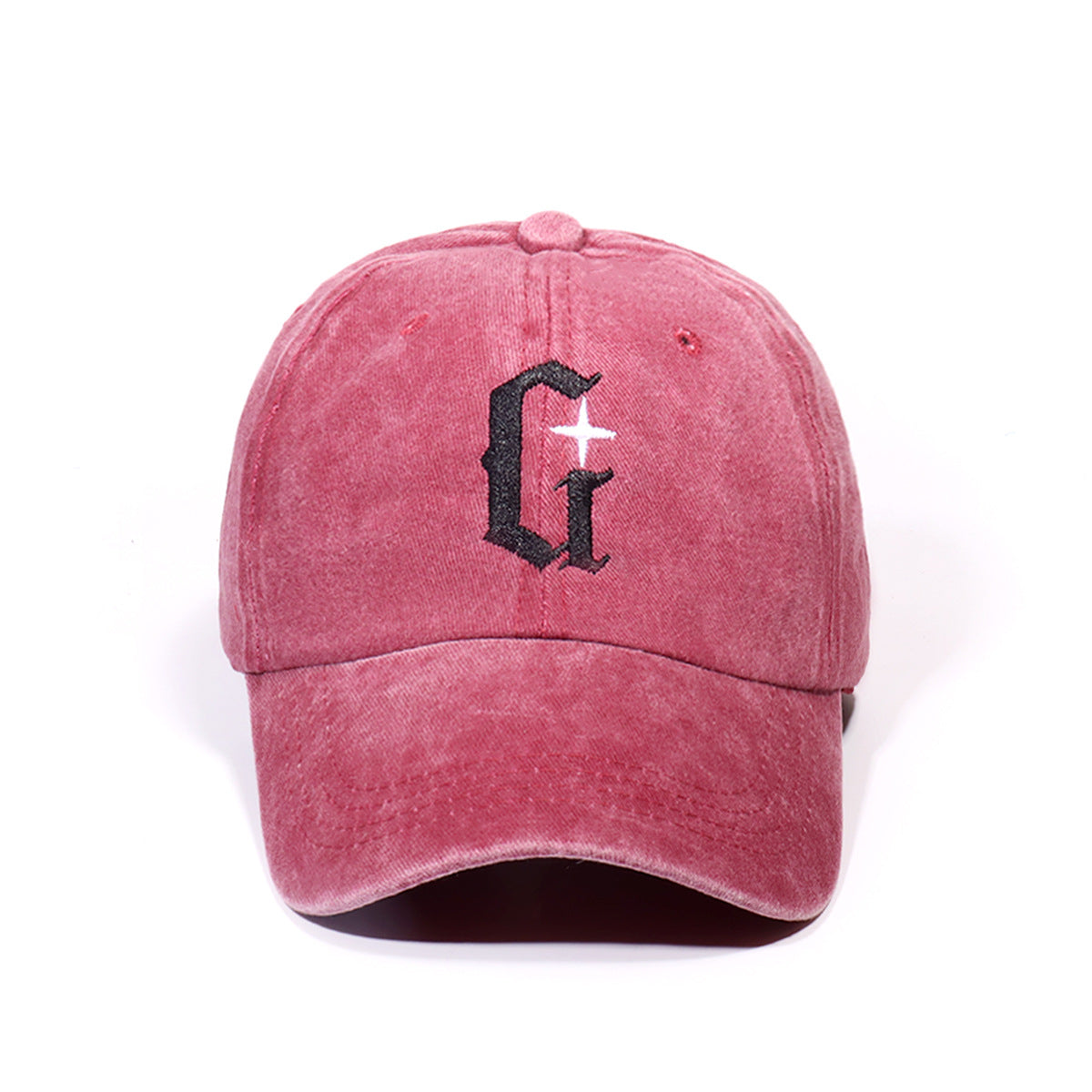 Wholesale Washed letter print baseball cap
