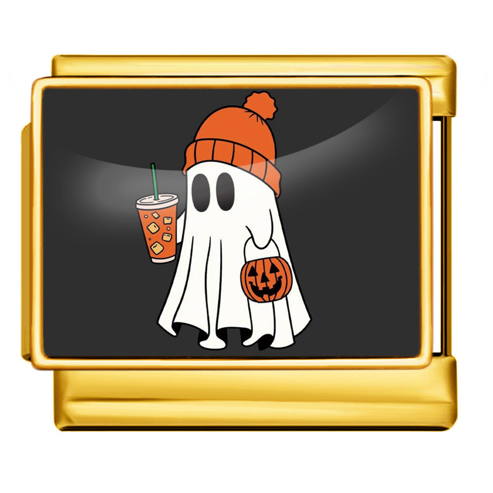 Wholesale  Italian Charm Bracelet 9mm DIY elastic personalized  Creative Stainless Steel Composable Bracelet