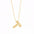 Wholesale Chubby Letter Pendant Clavicle Chain  Necklace