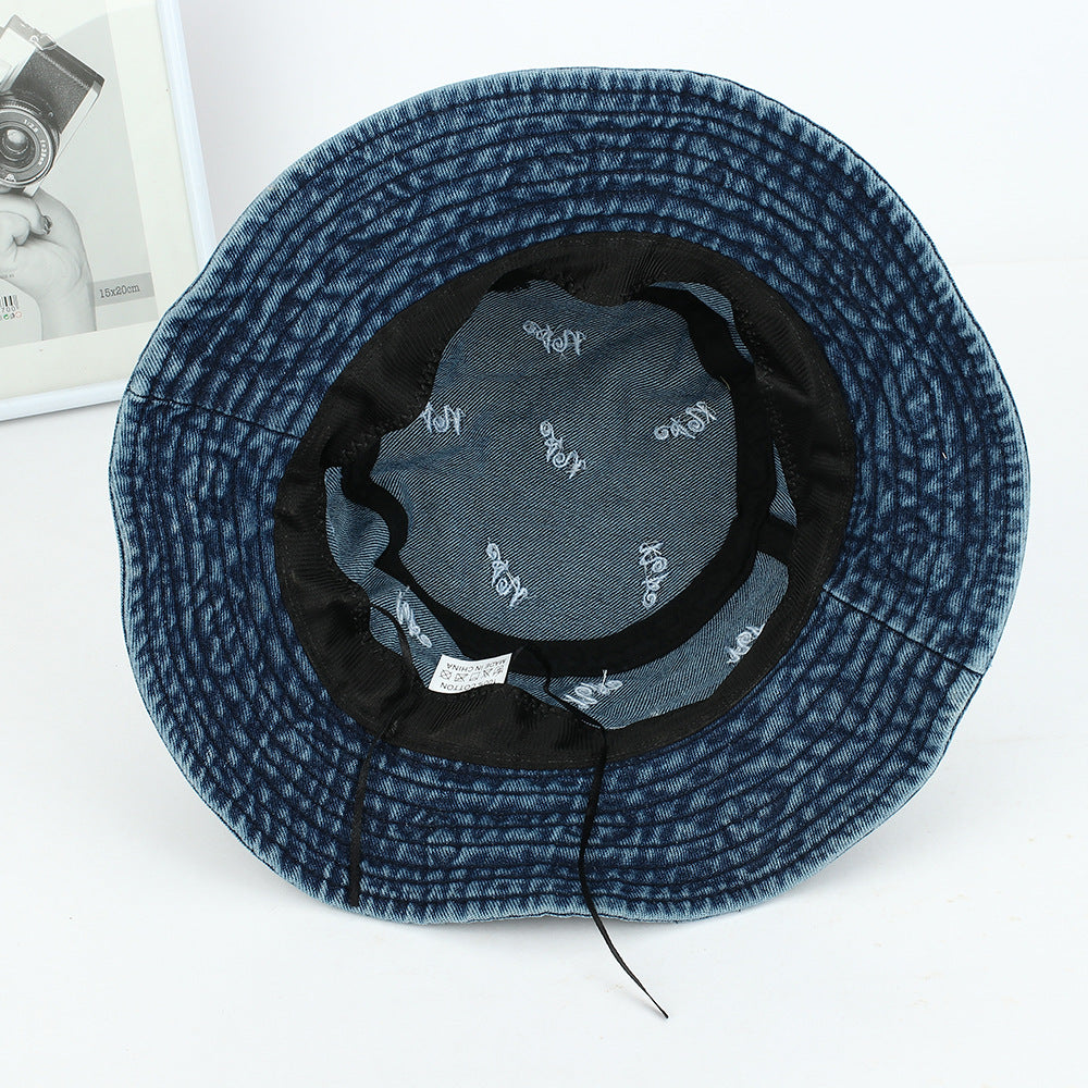 Wholesale Cotton Embroidered Bucket Hat ACC-HT-RongZhao027