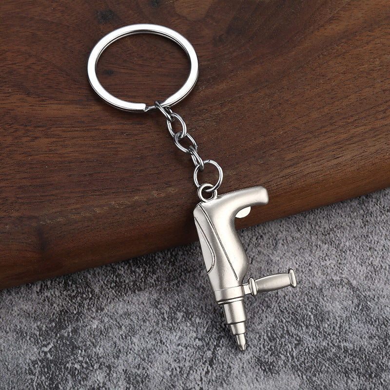 Wholesale 3D  tool keychain creative tool keychain