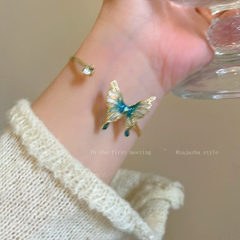 Wholesale Mori Butterfly Bracelet All-match Earrings