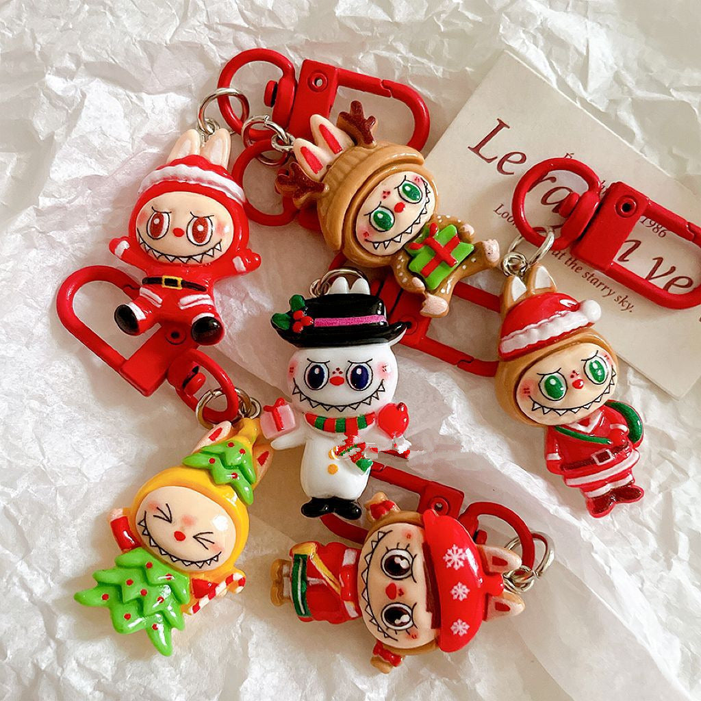 Wholesale Christmas Cute cartoon keychain  ACCVIP