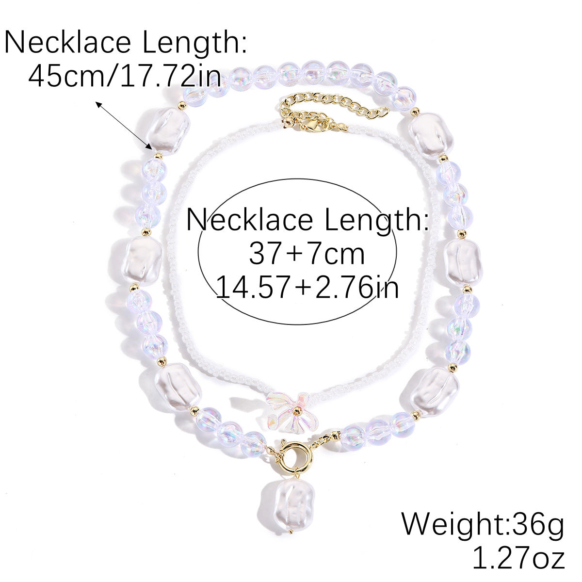 Wholesale Multi-Layered Baroque  Necklace