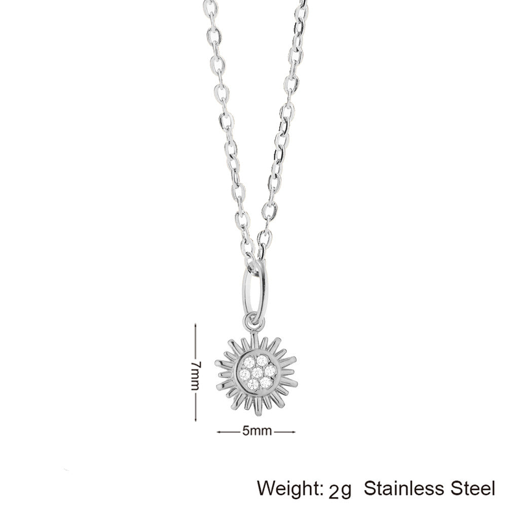 Wholesale Stylish 18K Gold Plated Sea Turtle Pendant Necklace Stainless Steel Chain Fashion Jewelry Gift For Resale
