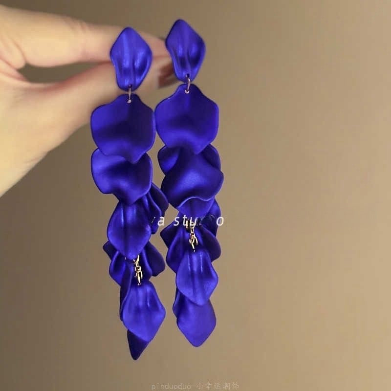 Wholesale  Sunflower Earrings Exaggerated Earrings